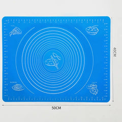 Premium Silicone Roti/Chapati Making Mat – 50×40 CM | Non-Stick, Food-Safe, Measured Pastry Mat