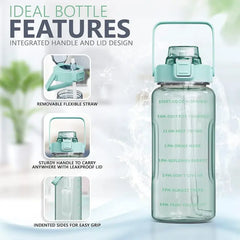 Motivational Water Bottle Set of 3