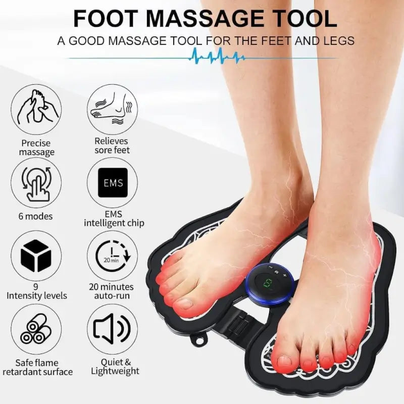 EMS Bioelectric Foot Massager Mat – Personal Care