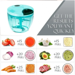 Manual Pull String Food Chopper Vegetable Cutter Dori Chopper Blender for Fruits Nuts and Onions