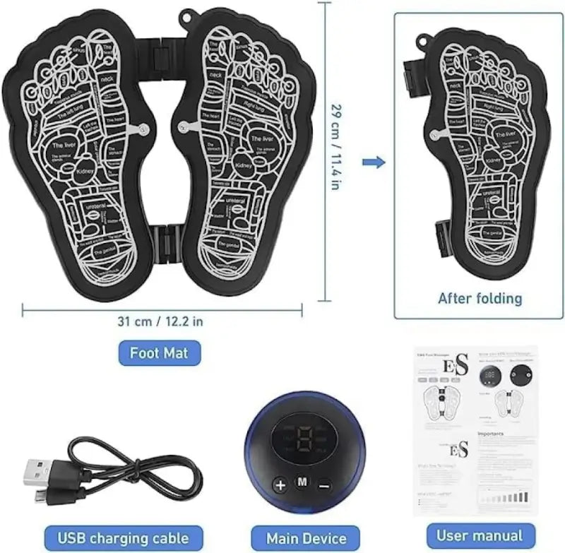 EMS Bioelectric Foot Massager Mat – Personal Care