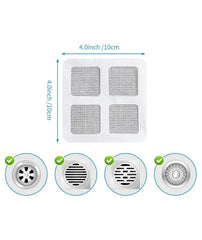 Disposable Sink Drain Cover Hair Catcher (10 Pcs)