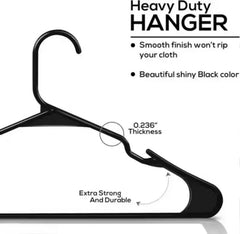 12 PC Plastic Clothes Hangers