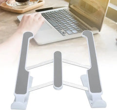 Adjustable Tablet Stand Holder with Foldable Legs Multi-Angle, Ergonomic Design for Tablets and Phones