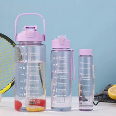 Motivational Water Bottle Set of 3