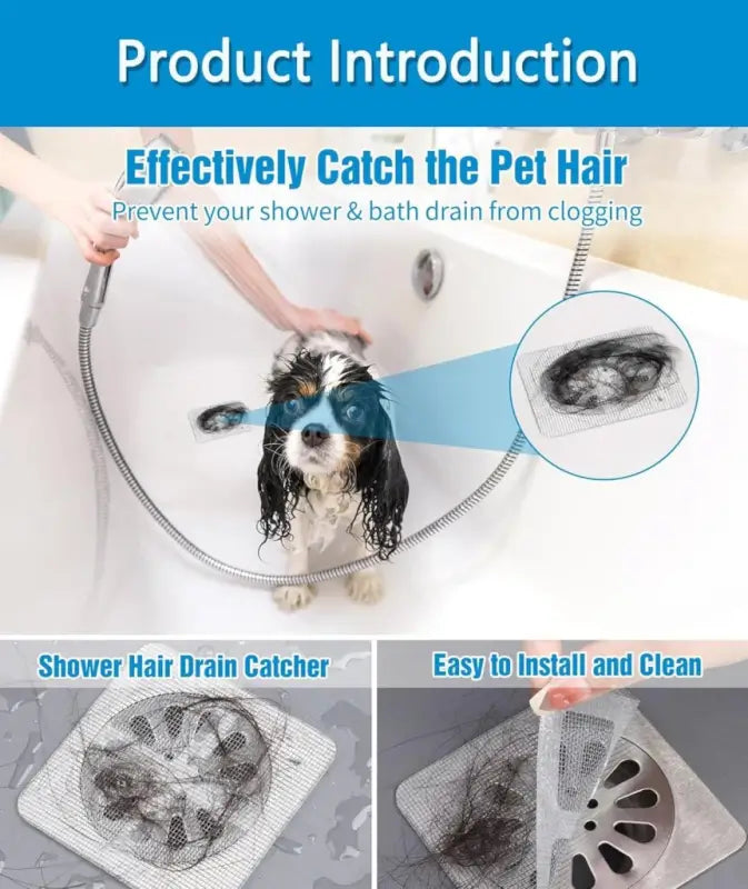 Disposable Sink Drain Cover Hair Catcher (10 Pcs)