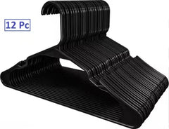 12 PC Plastic Clothes Hangers