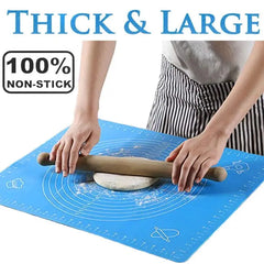 Premium Silicone Roti/Chapati Making Mat – 50×40 CM | Non-Stick, Food-Safe, Measured Pastry Mat