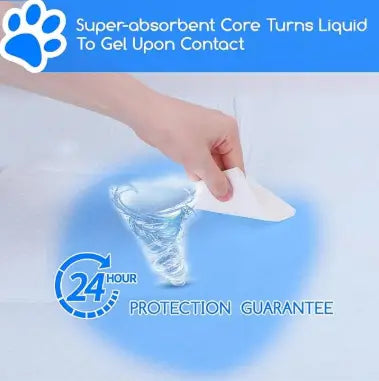 Puppy Training Pee Pads 60x90 cm Quick Dry Potty Training Mats Pack of 10