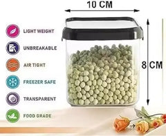 Homemet 500ml Airtight Containers Set of 6