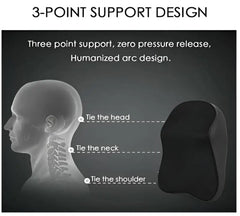 Memory Foam Car Headrest Neck Pillow – Automotive Comfort