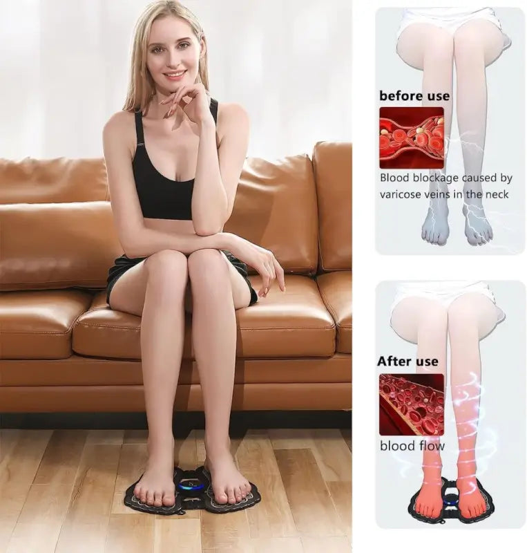 EMS Bioelectric Foot Massager Mat – Personal Care