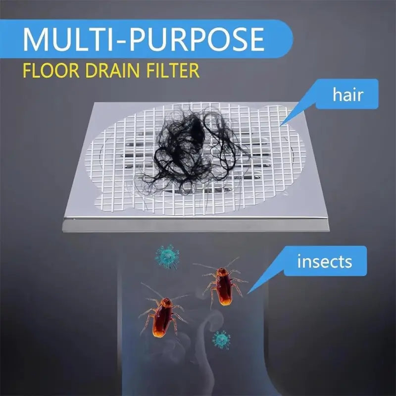 Disposable Sink Drain Cover Hair Catcher (10 Pcs)
