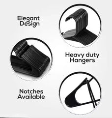 12 PC Plastic Clothes Hangers
