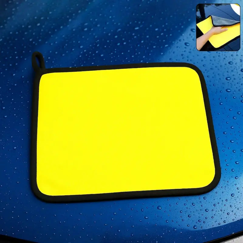 Premium Microfiber Cleaning Cloth (40×30 cm) – High Absorbent, Scratch-Free & Quick-Dry Towel for Car, Bike, Home & Kitchen