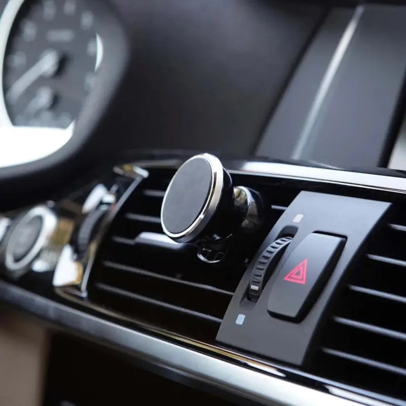 Universal Magnetic Car Mobile Holder with 360° Rotation for Dashboard & Air Vent