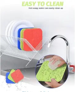 Pet Lick Mat Slow Feeder for Dogs and Cats Peanut Butter Treat Pad Anxiety Relief Feeding Mat